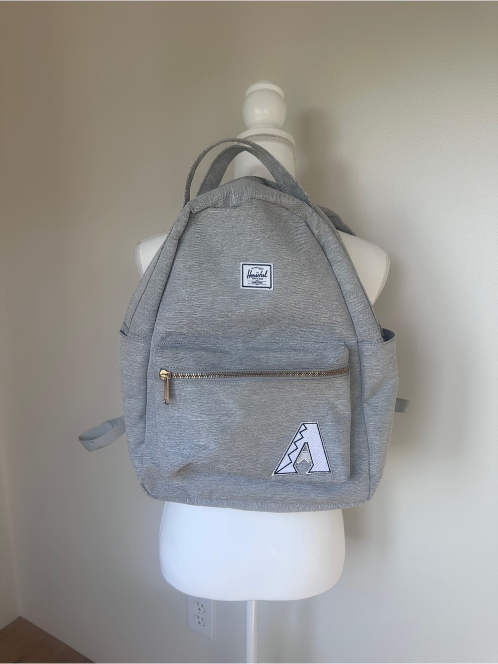 Herschel Arizona Diamondbacks Gray Backpack MLB Baseball Dbacks